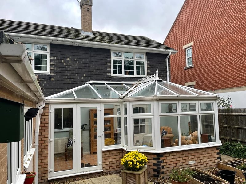 Binge's Conservatory Before having a Conservatory Roof Conversion