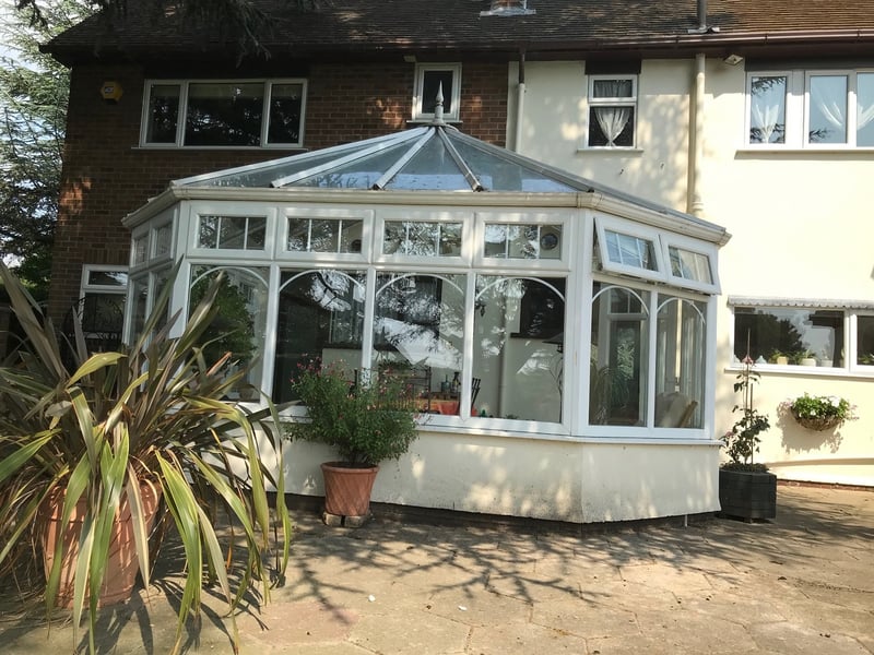 Conservatory before a Conservatoory Roof replacement in Essex