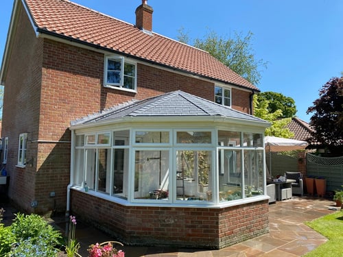 Conservatory in Suffolk after a Guardian Warm Roof Transformation