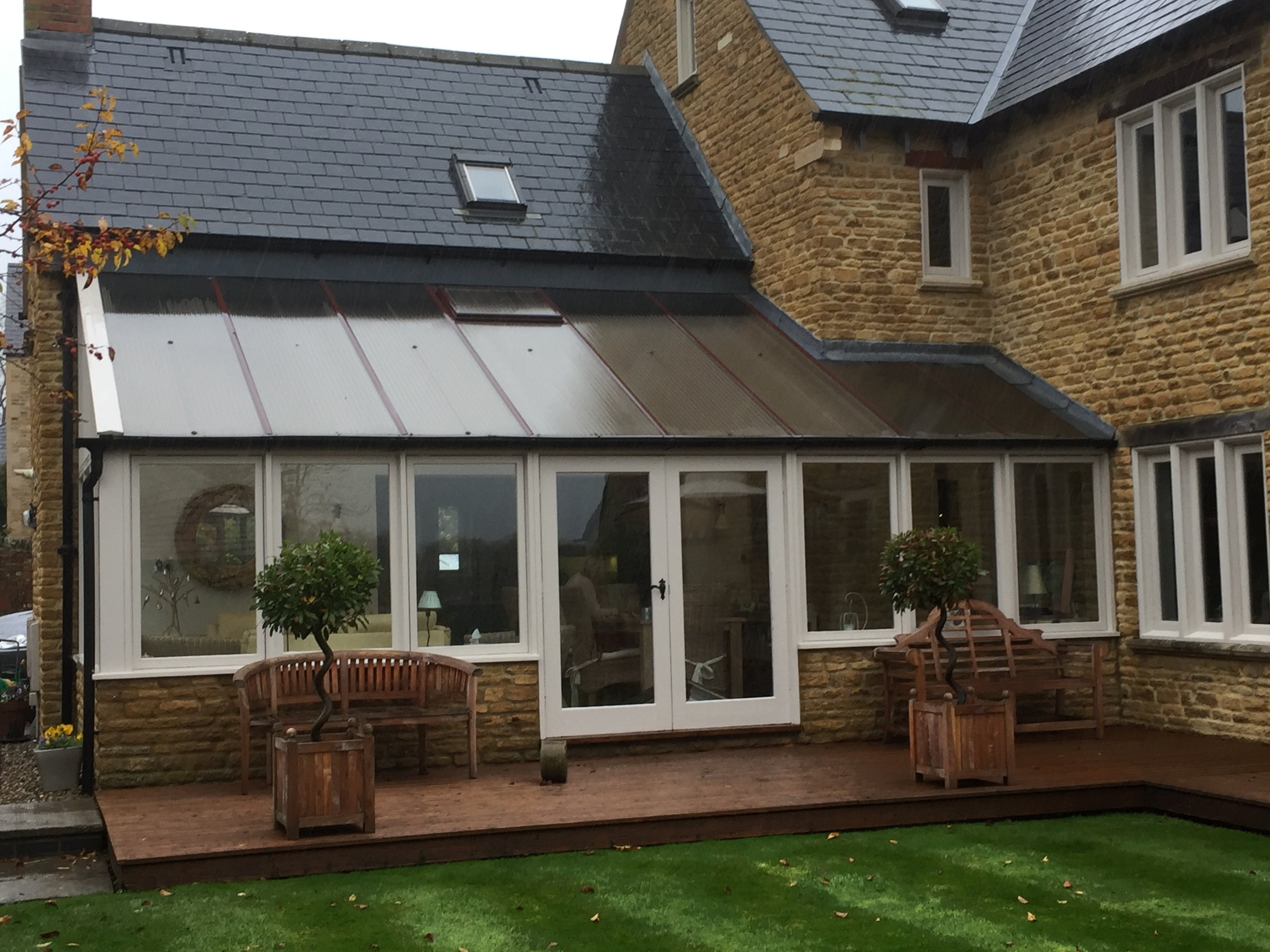 Conservatory in Northamptonshire before a Conservatory Roof Replacement