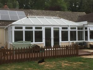 Large Double Hipped Edwardian Conservatory