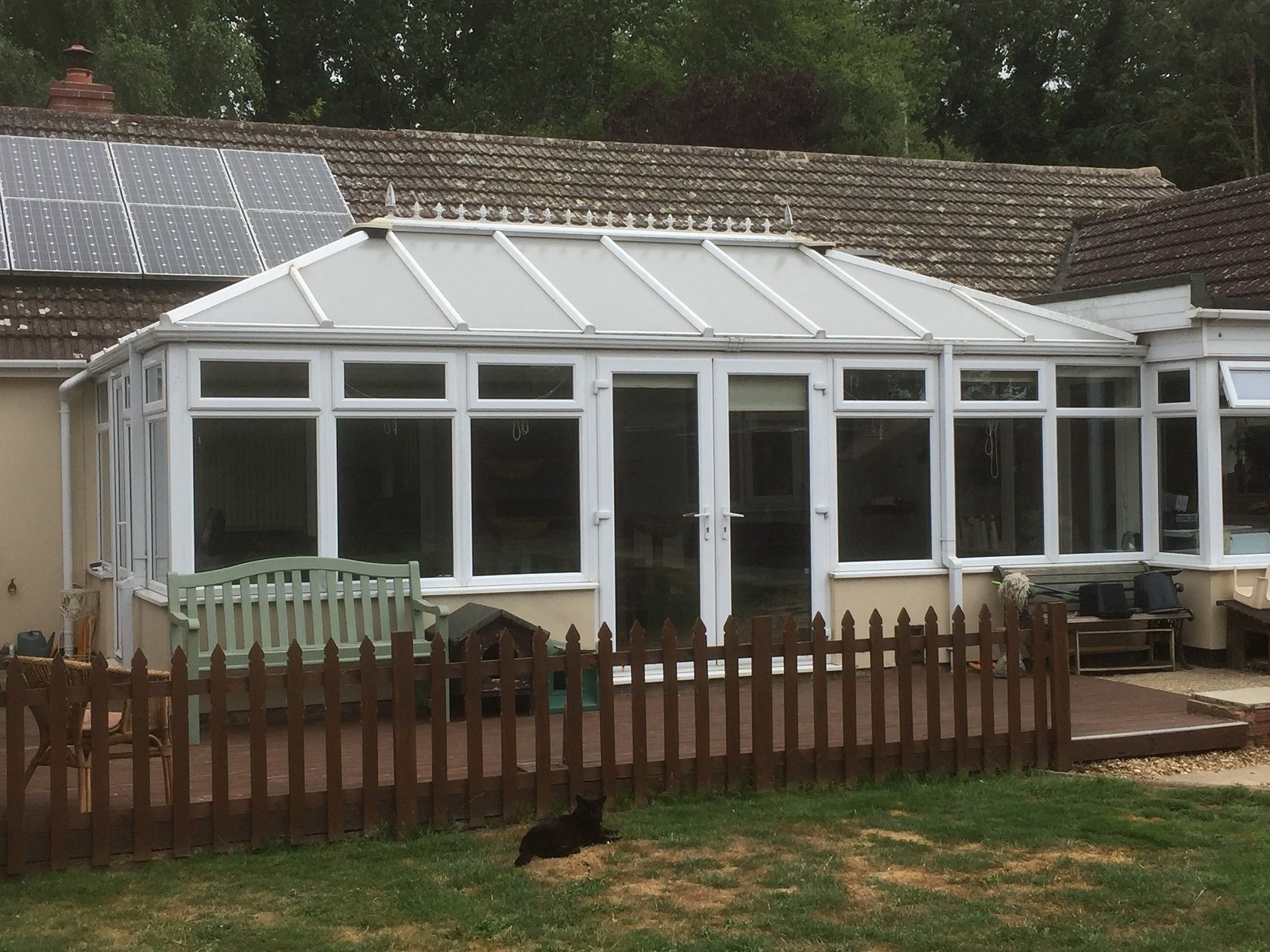 Conservatory before a Conservatory Roof Replacement