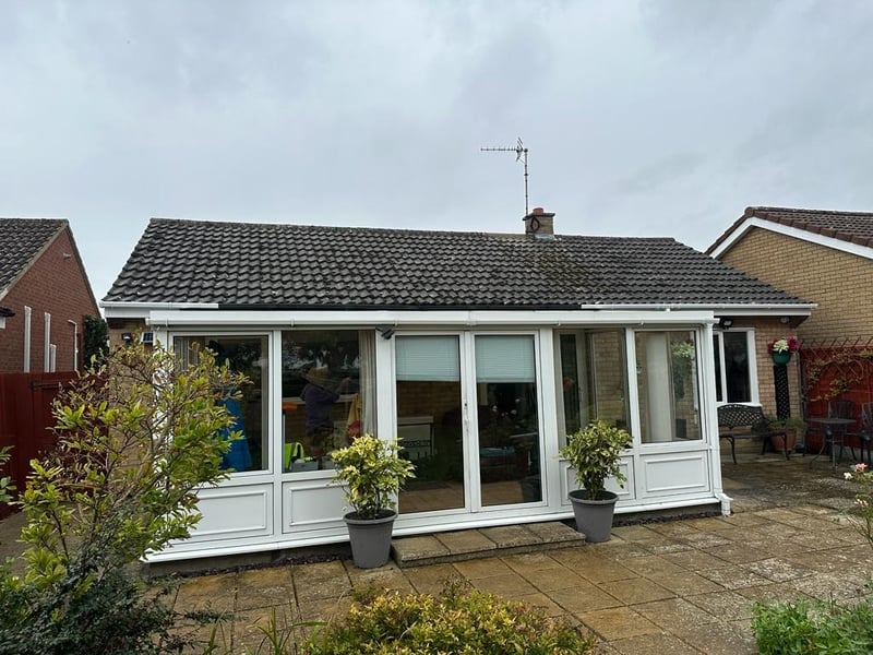 The Morgan's family initial conservatory, before transformation process