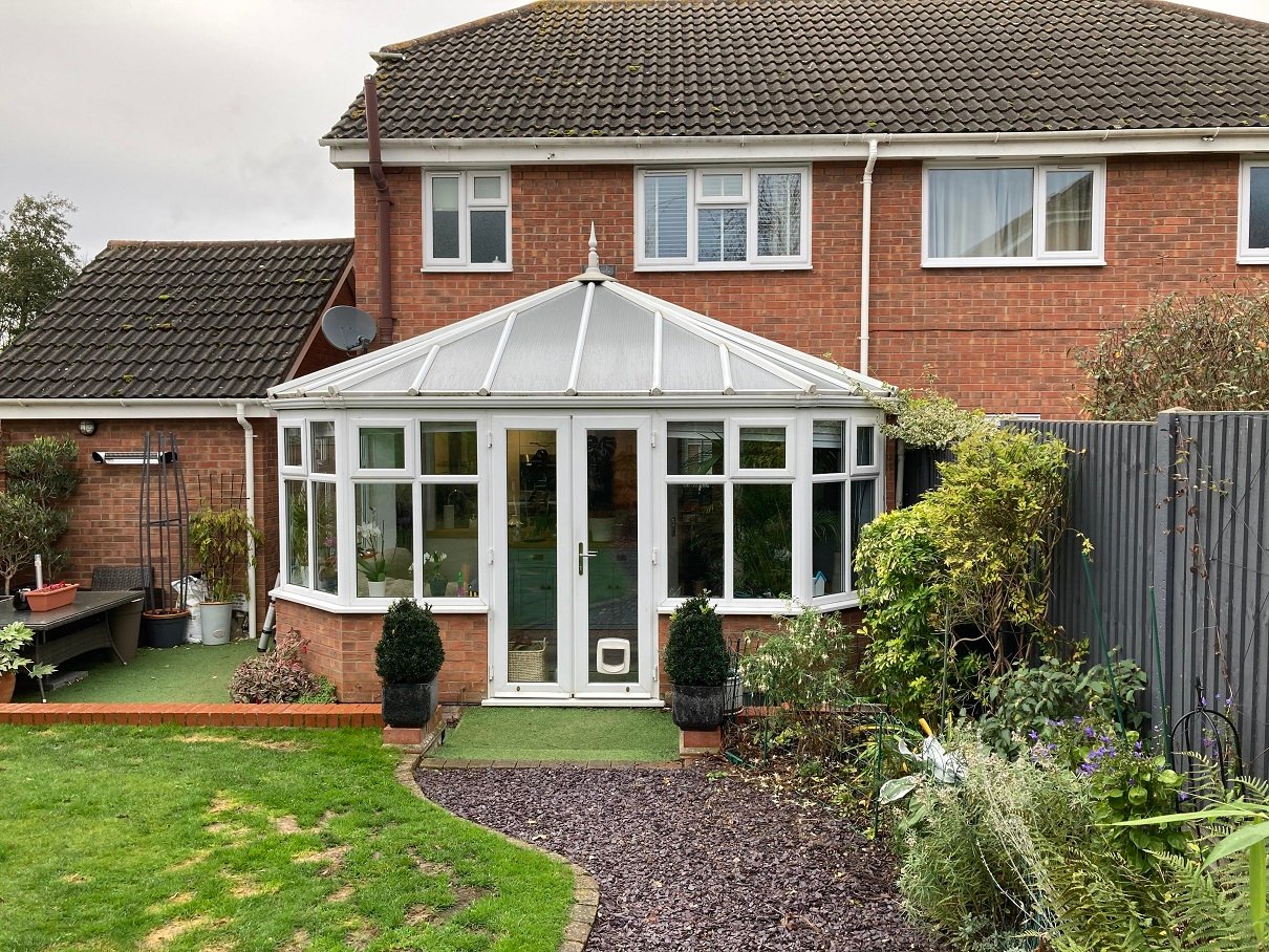 Conservatory in Suffolk before a Tiled Conservatory Roof Conversion