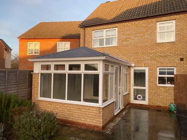 Conservatory after transformation with a Guardian Warm Roof in Herts