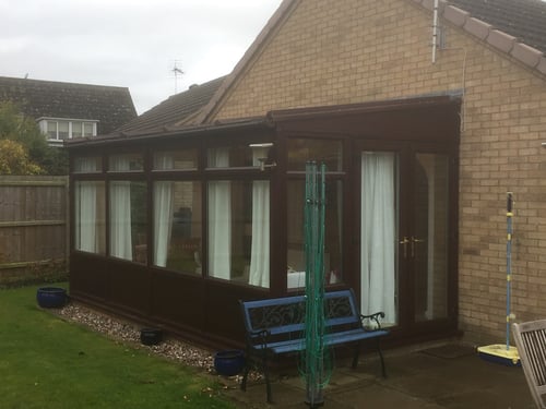 Conservatory before an Insulated Conservatory Roof Conversion