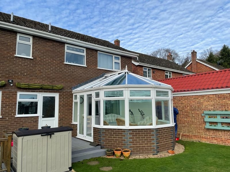 Conservatory before having an Insulated Conservatory Roof Conversion