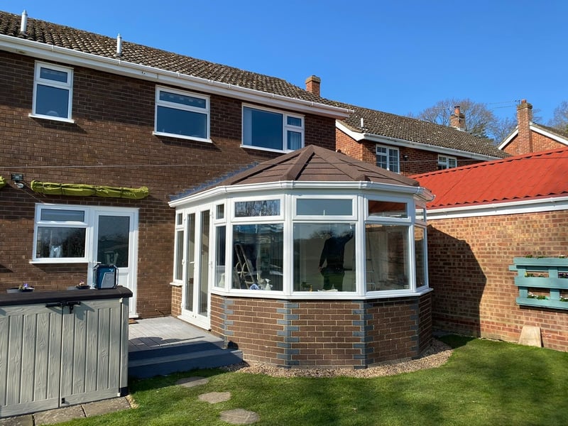 Conservatory after having an Insulated Conservatory Roof Conversion