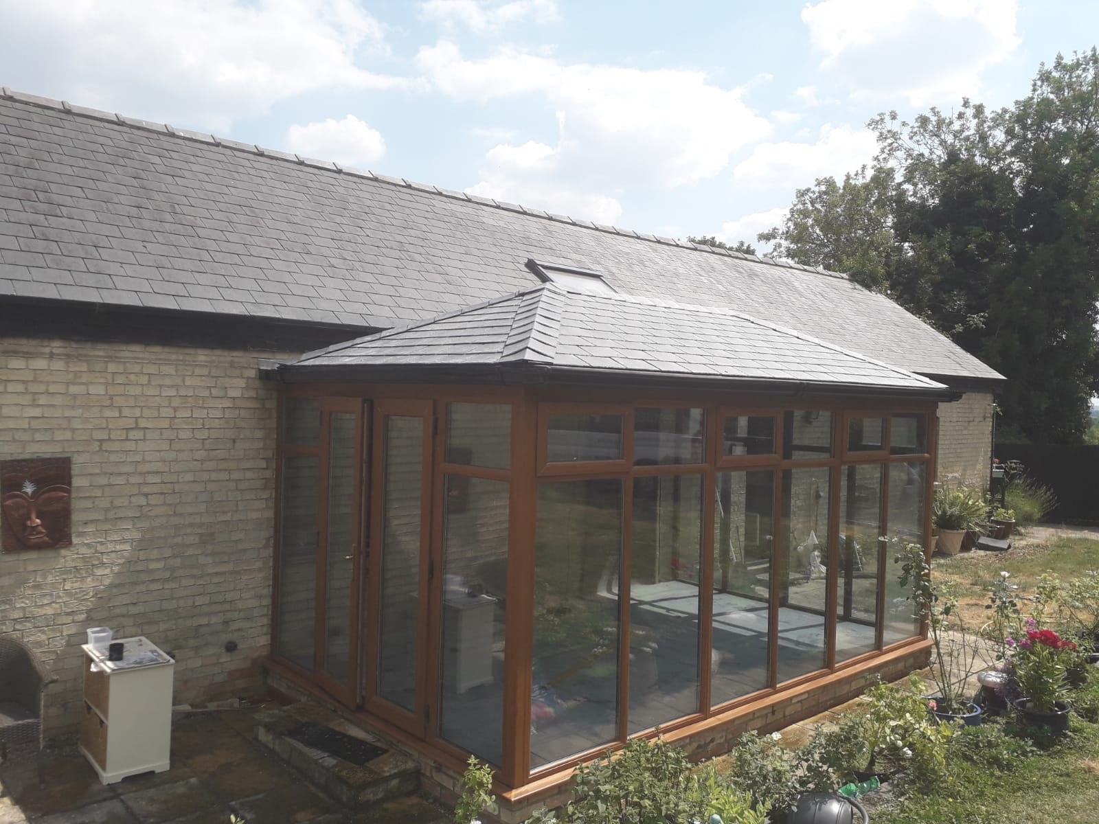 Conservatory in Cambridge after a Guardian Warm Roof Transformation