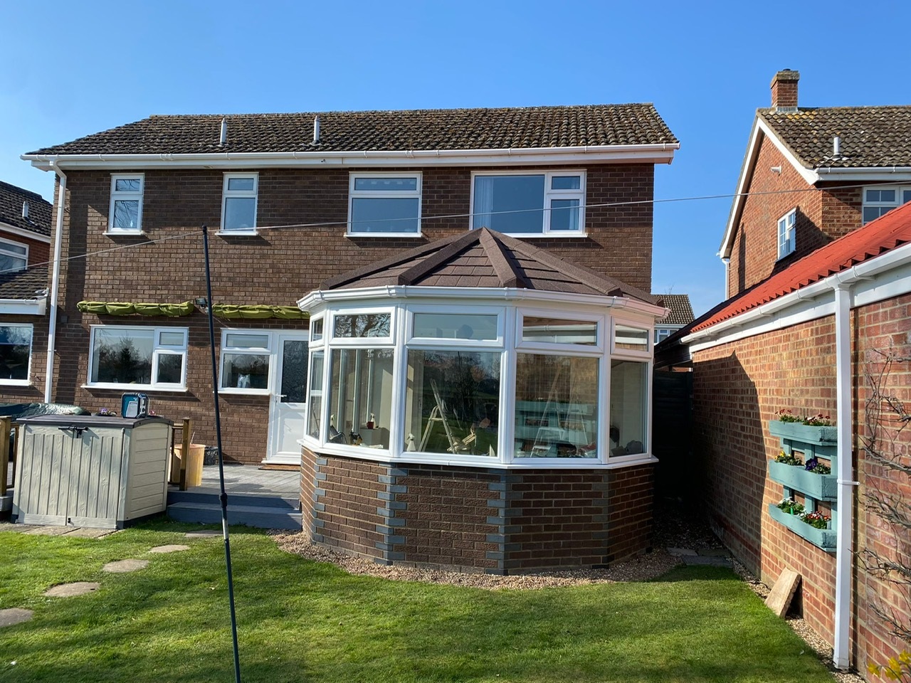 Insulated Conservatory Roof conversion in Woxham, Norfolk